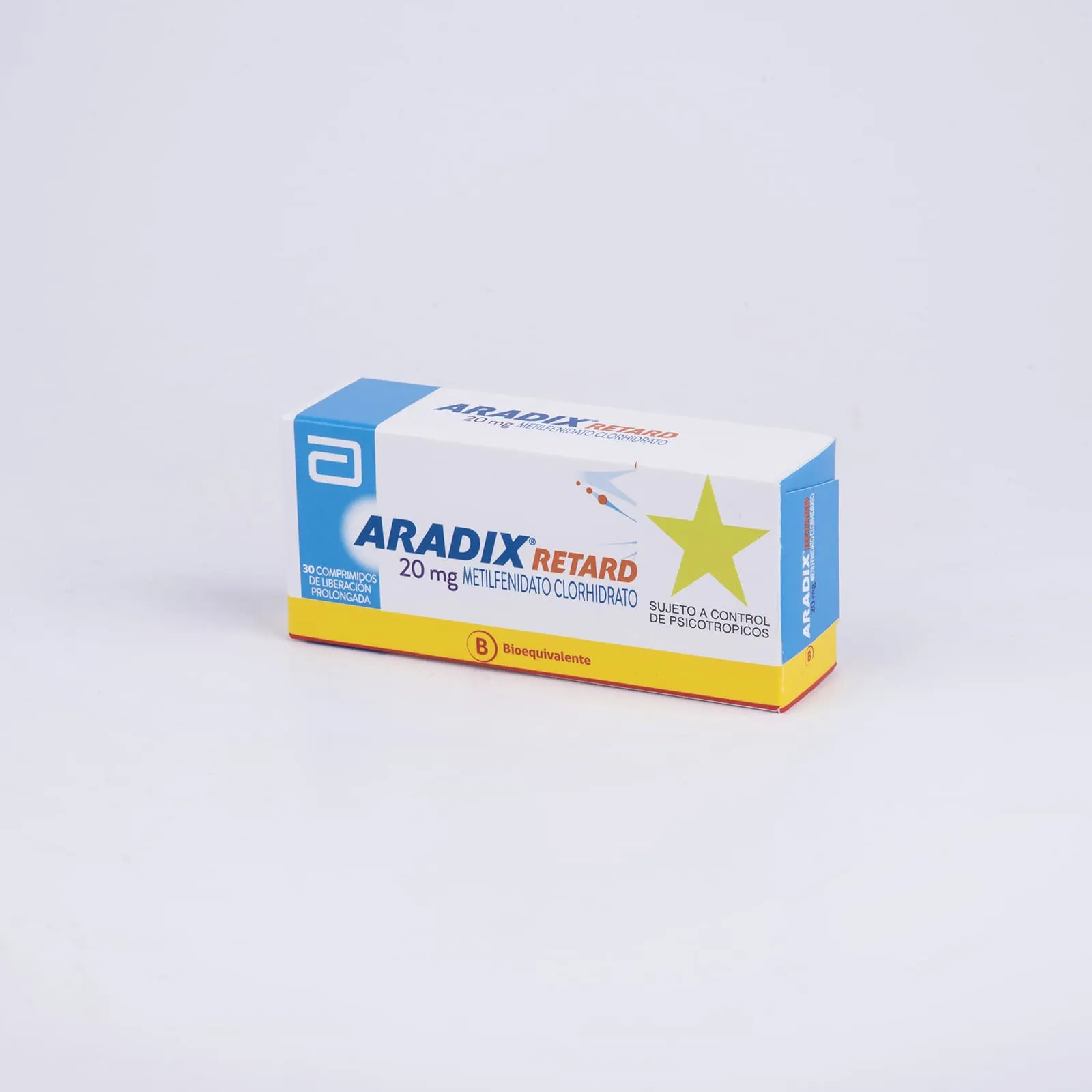 ARADIX RETARD 20 MG - METILFENIDATO 20 mg