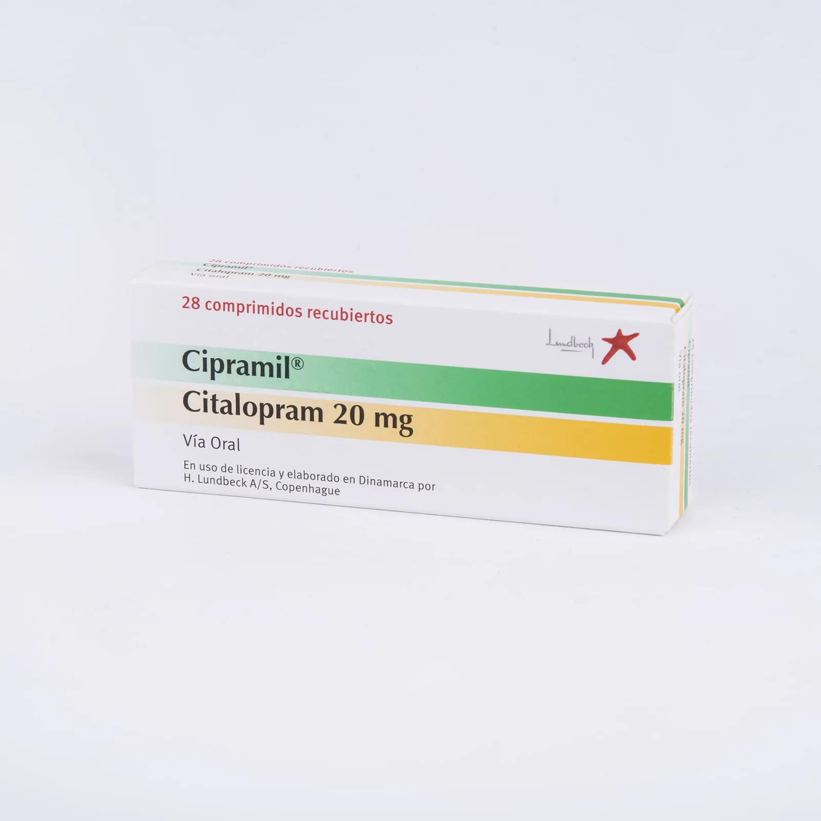 CIPRAMIL 20 MG - CITALOPRAM 20 mg