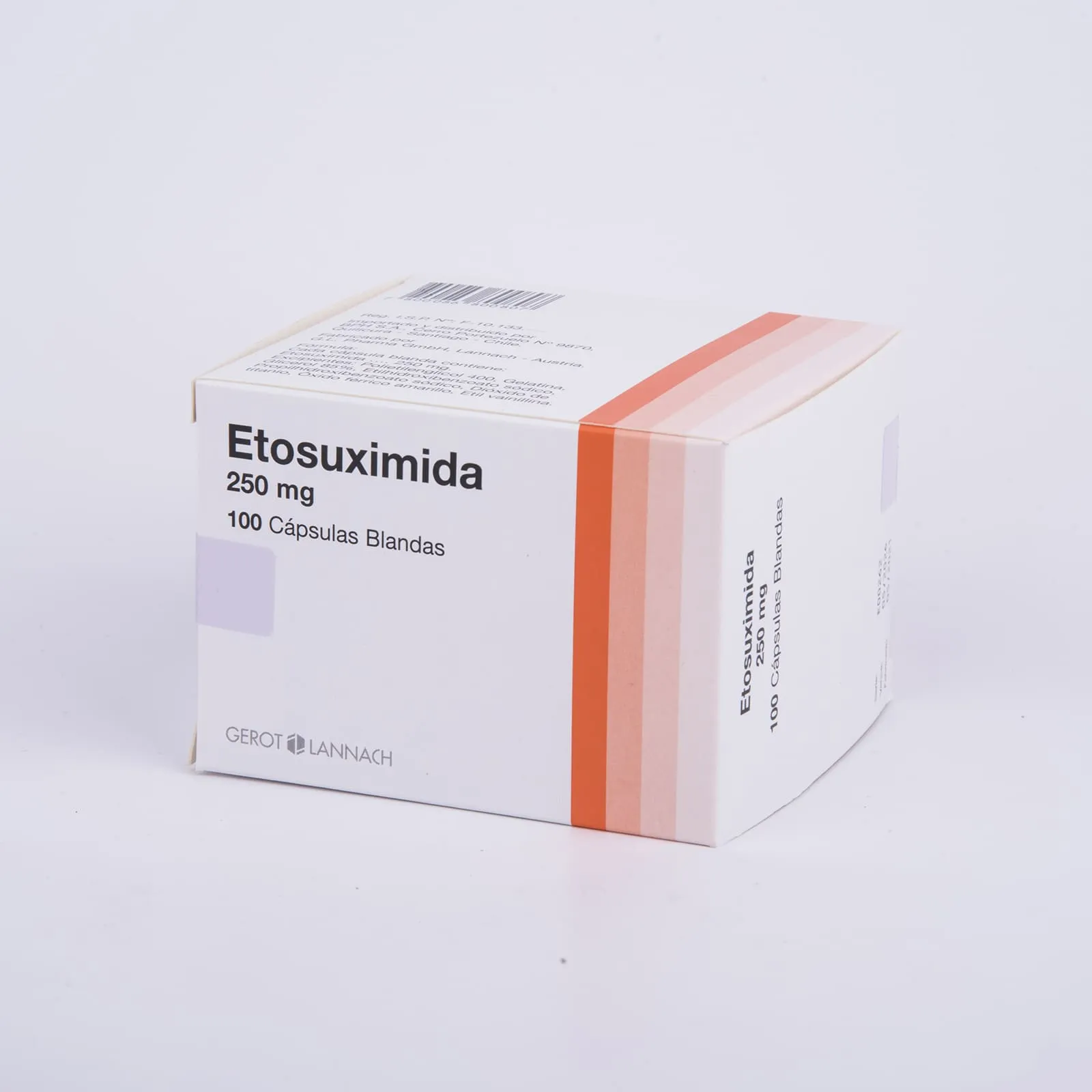 ETOSUXIMIDA 250 MG - ETOSUXIMIDA 250 mg