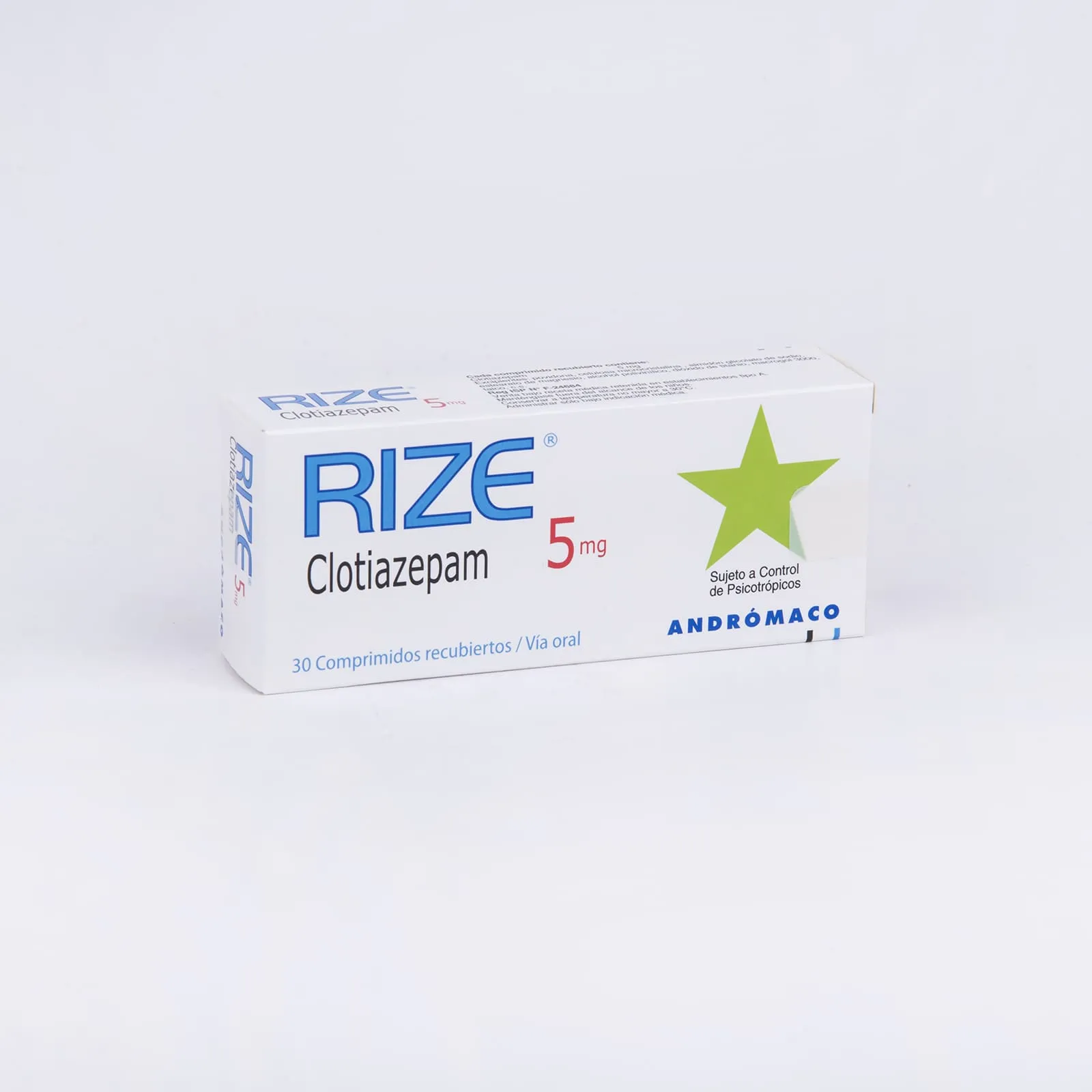 RIZE 5 MG - CLOTIAZEPAM 5 mg