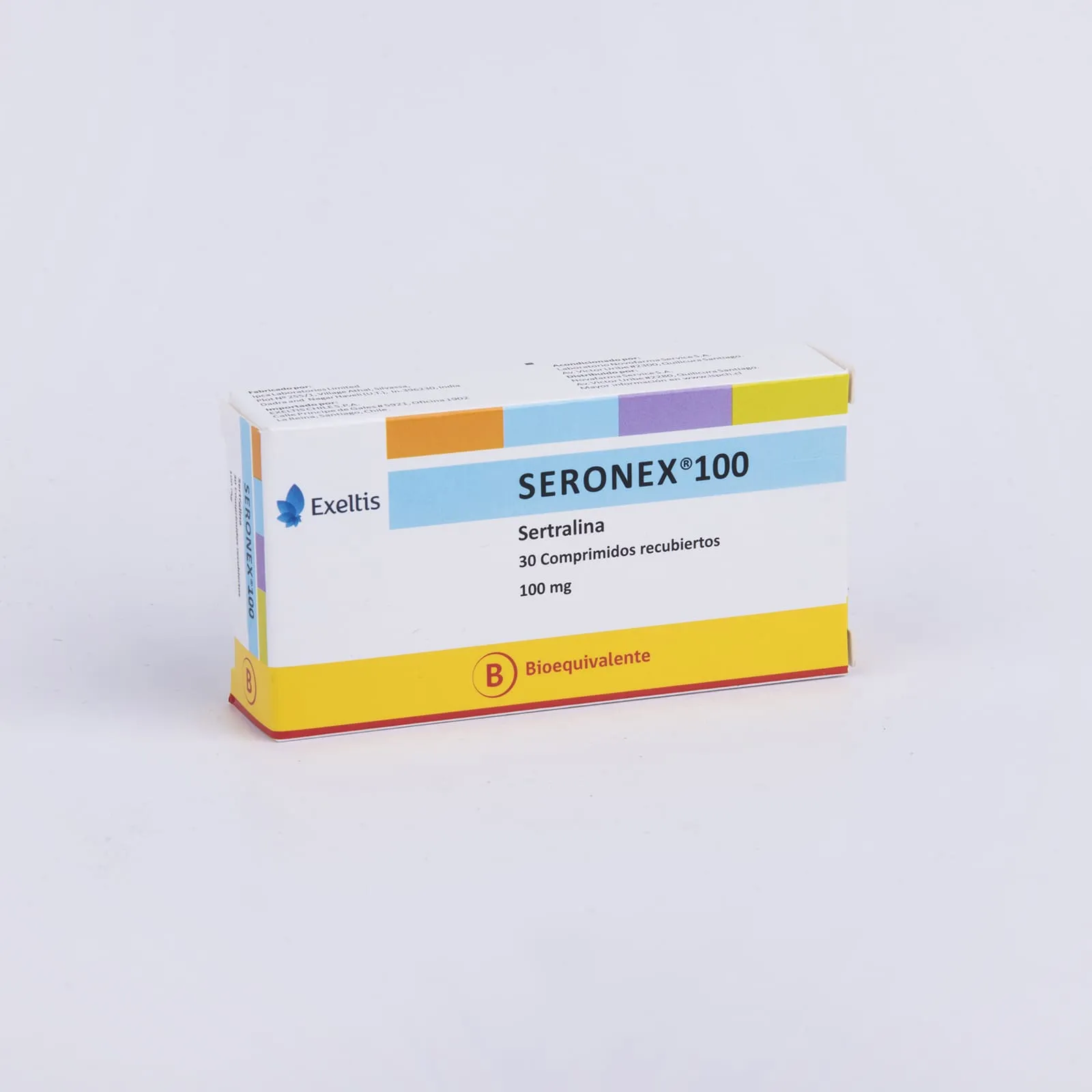 SERONEX 100 MG - SERTRALINA 100 mg