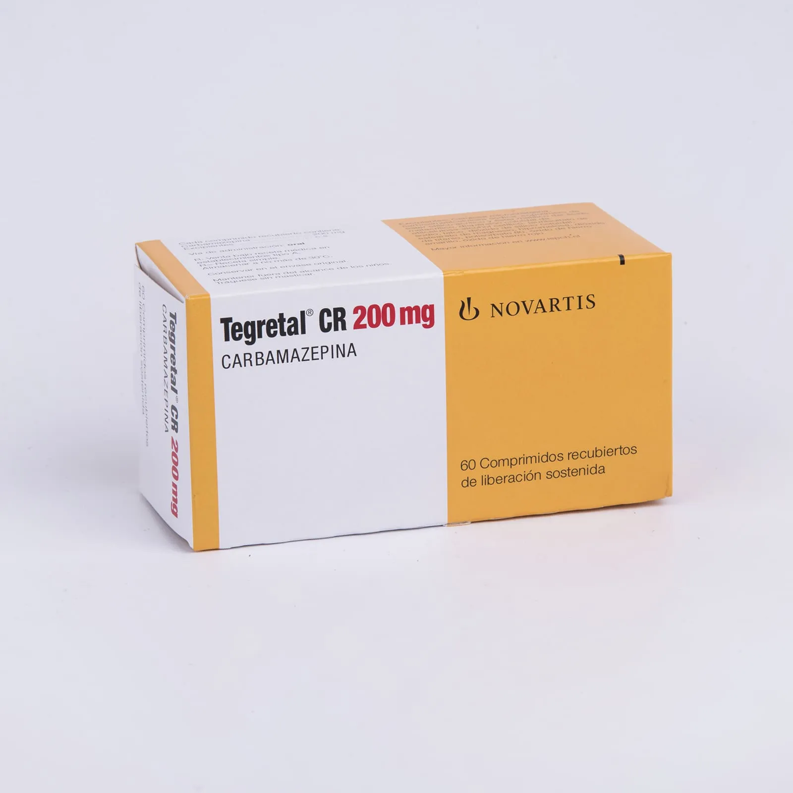 TEGRETAL CR 200 MG - CARBAMAZEPINA 200 mg