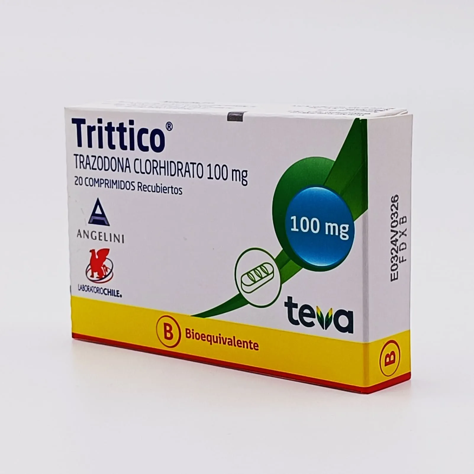 TRITTICO  100 MG - TRAZODONA 100 mg