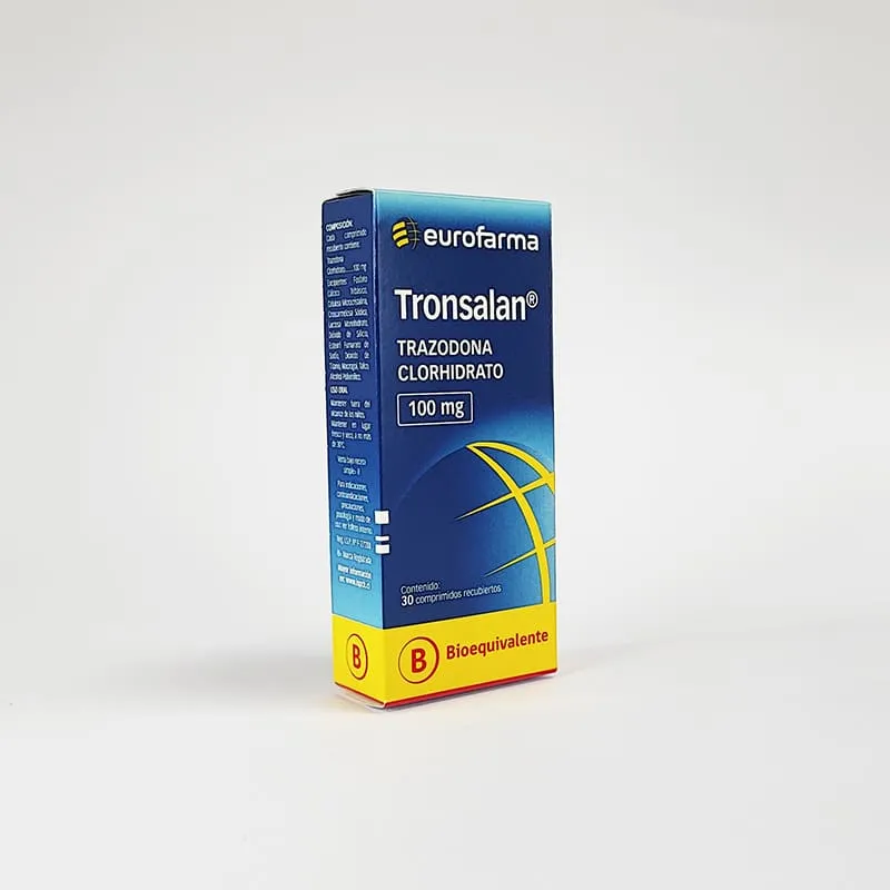 TRONSALAN  100 MG. - TRAZODONA 100 mg
