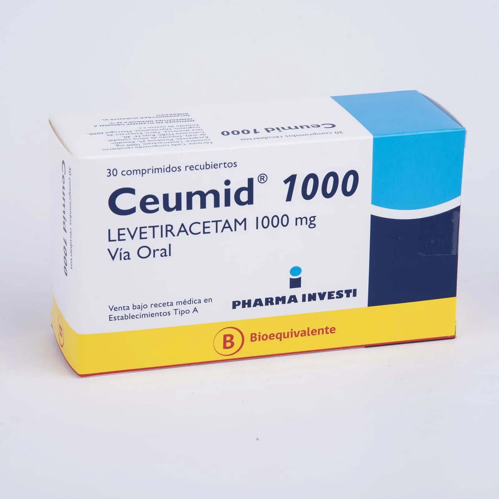 CEUMID 1000 MG - LEVETIRACETAM 1000 mg