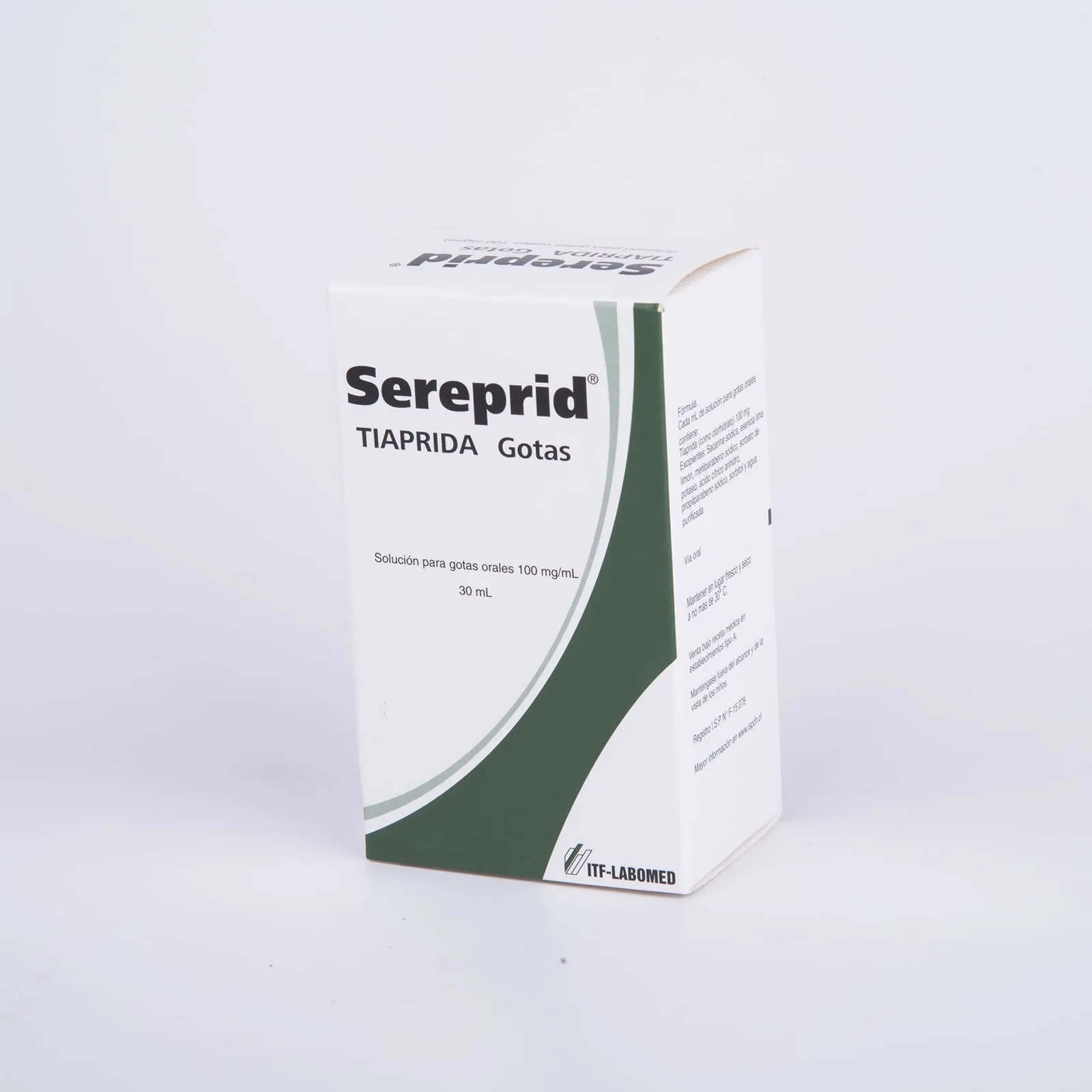 SEREPRID GOTAS - TIAPRIDA 100 mg/mL