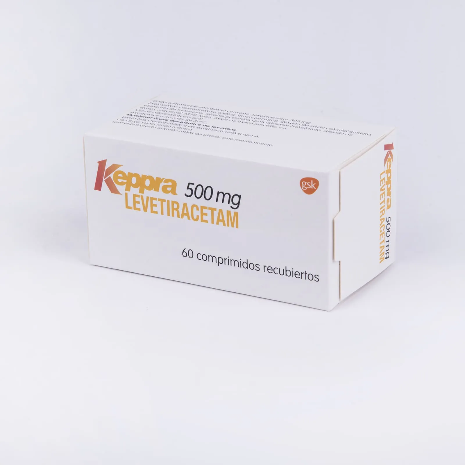 KEPPRA  500 MG - LEVETIRACETAM 500 mg