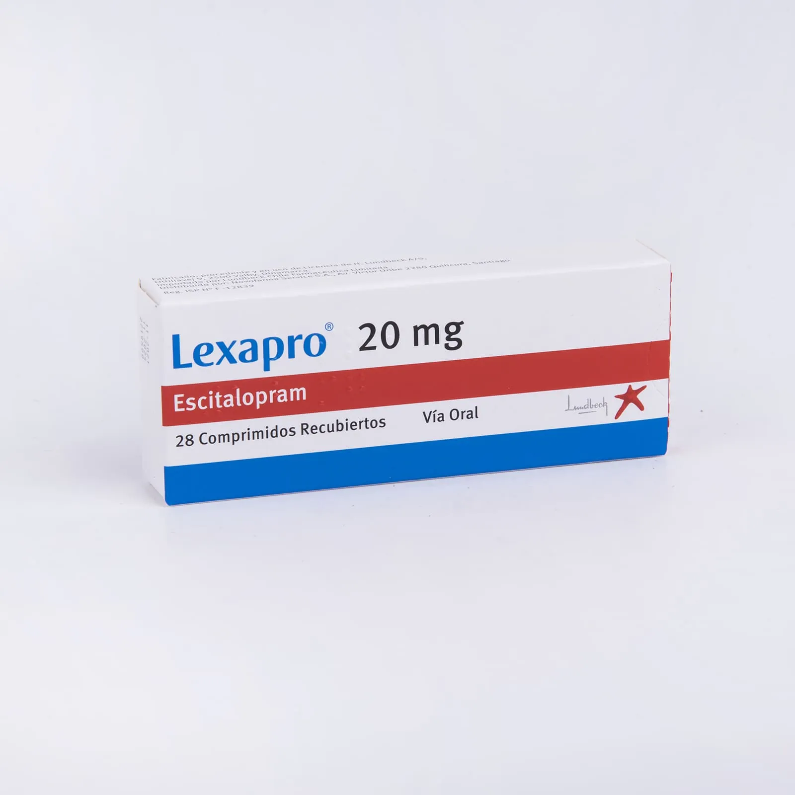 LEXAPRO 20 MG - ESCITALOPRAM 20 mg