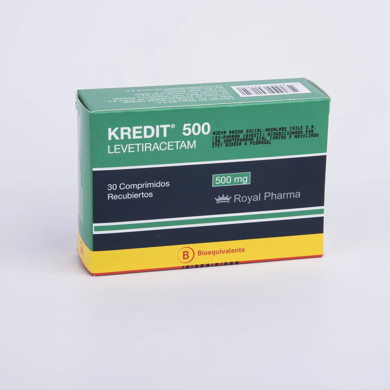 KREDIT  500 MG - LEVETIRACETAM 500 mg
