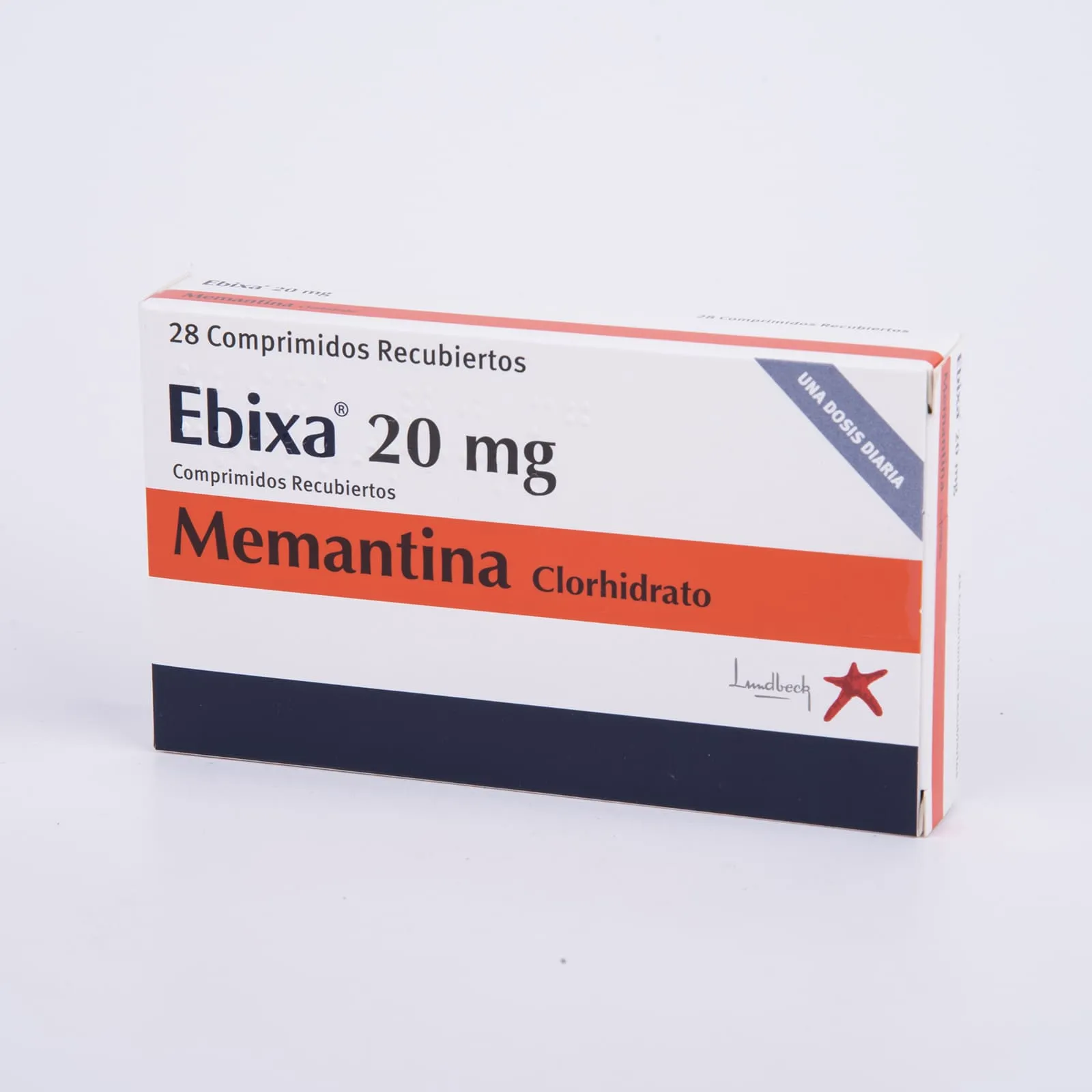 EBIXA 20 MG - MEMANTINA 20 mg