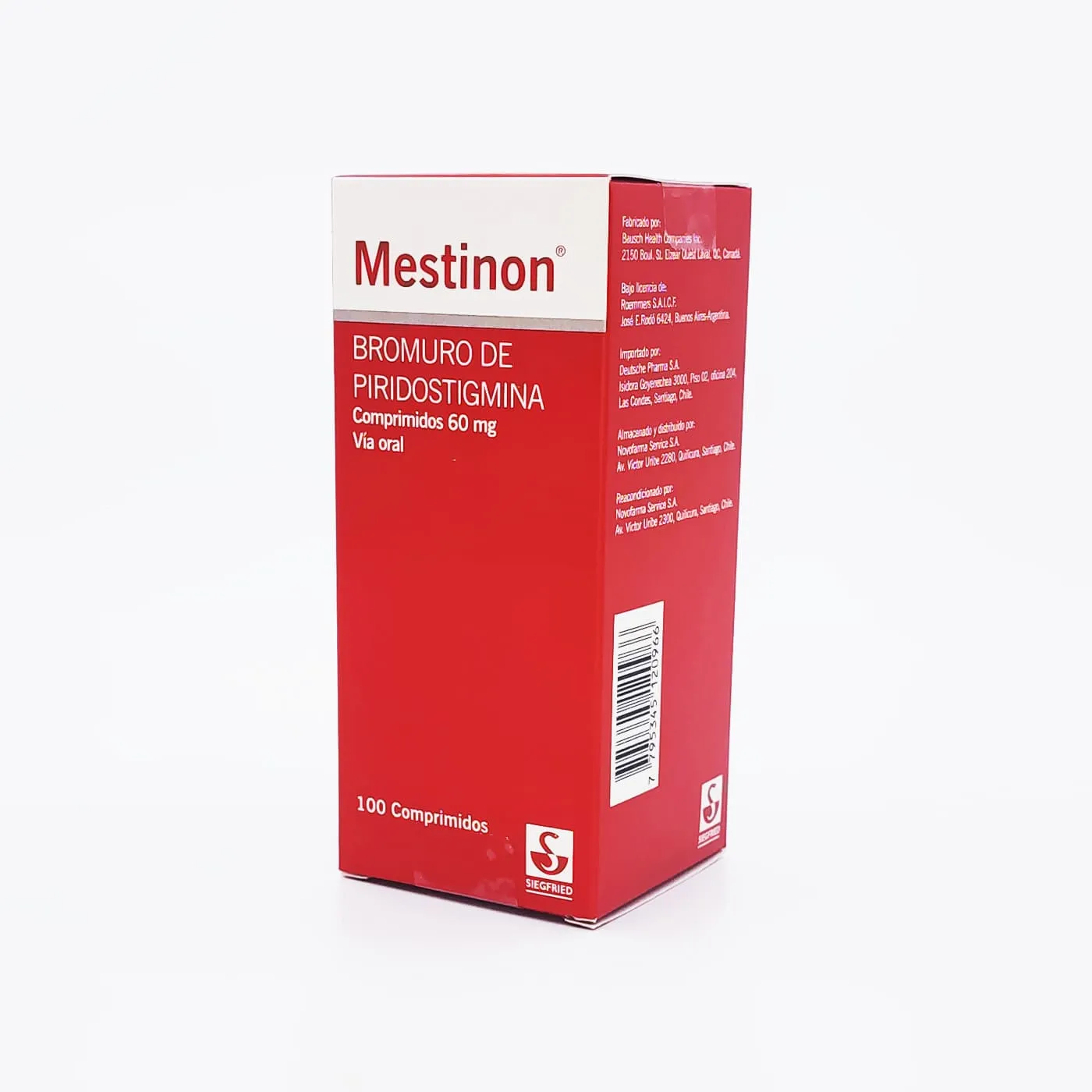 MESTINON - PIRIDOSTIGMINA 60 mg
