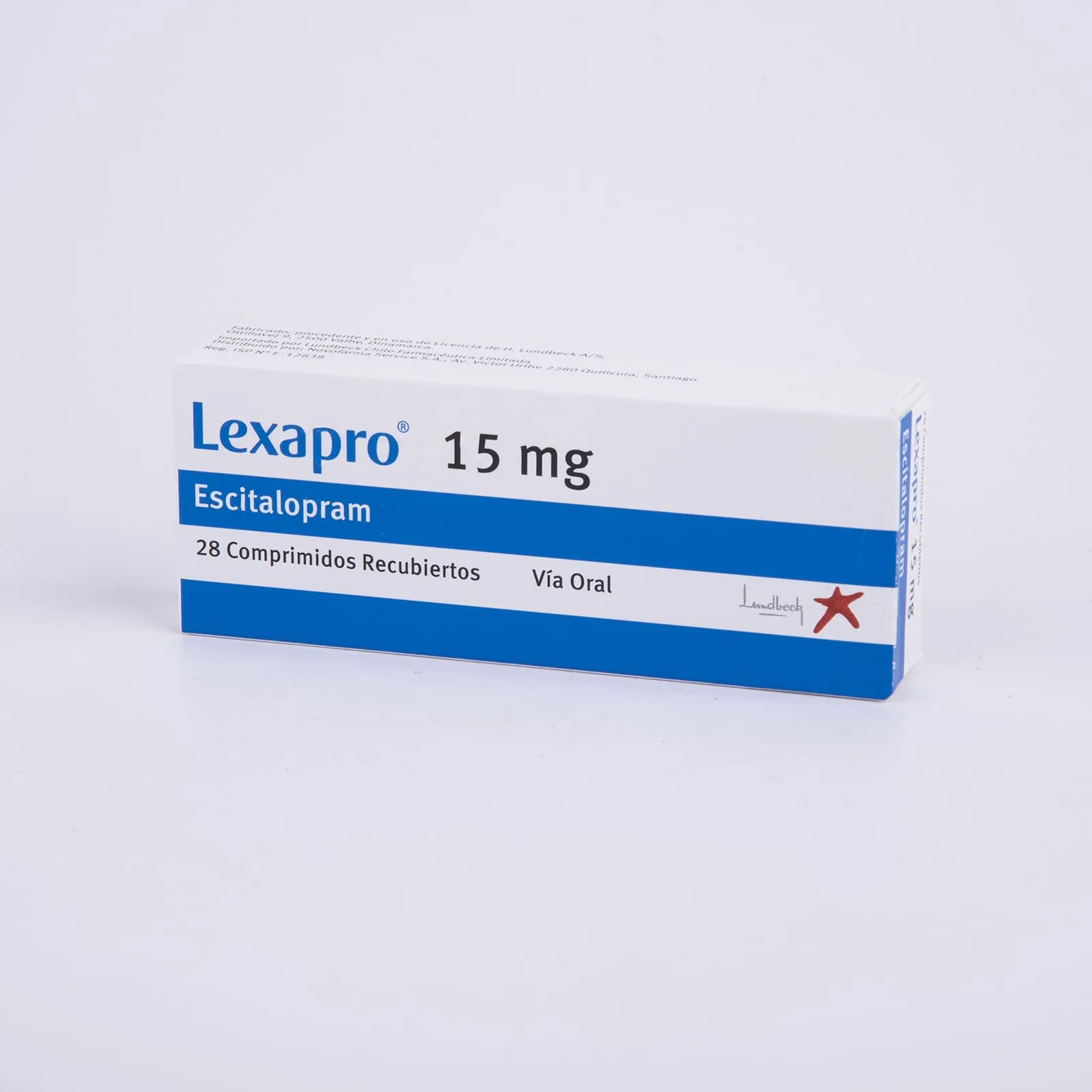 LEXAPRO 15 MG - ESCITALOPRAM 15 mg
