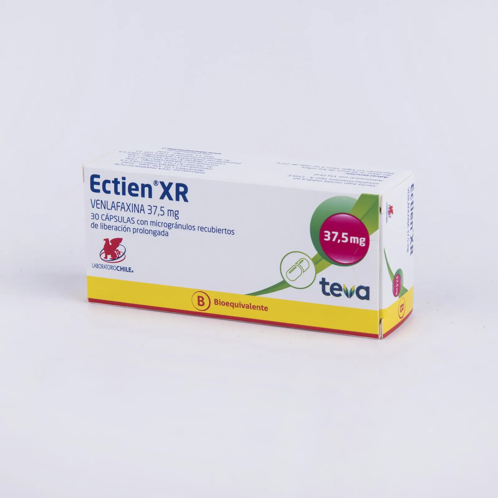 ECTIEN XR  37,5 MG - VENLAFAXINA 37,5 mg