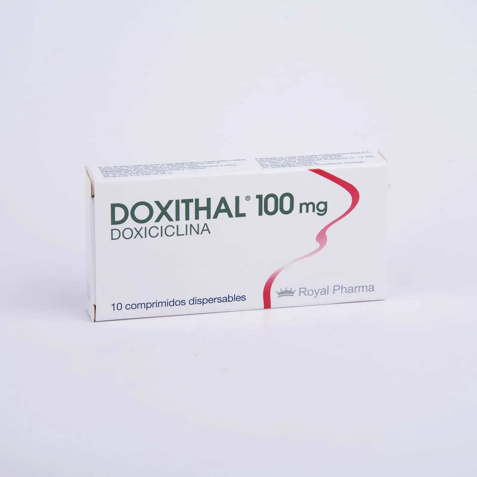 DOXITHAL 100 MG  DIS - DOXICICLINA 100 mg