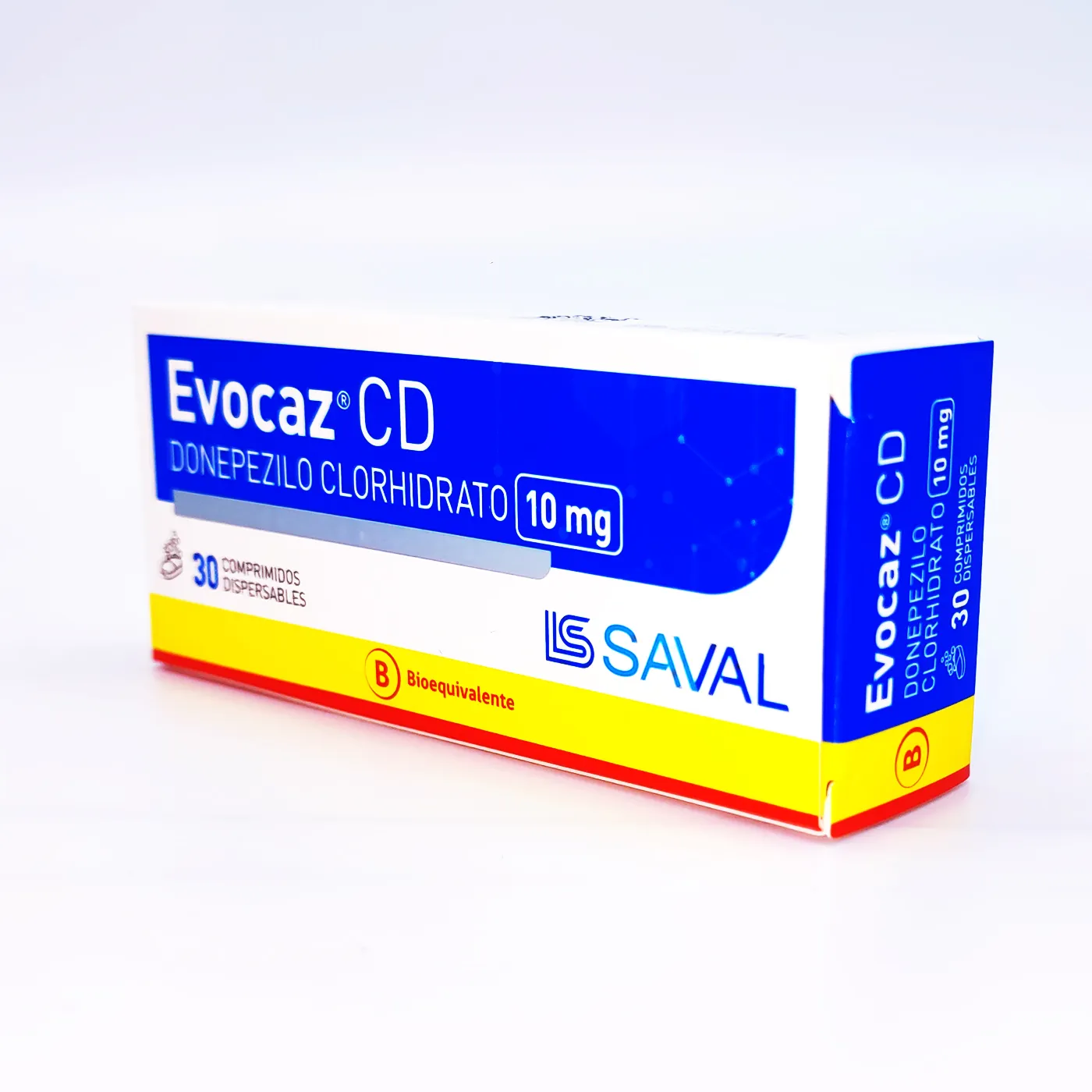 EVOCAZ CD 10 MG DI - DONEPECILO 10 mg