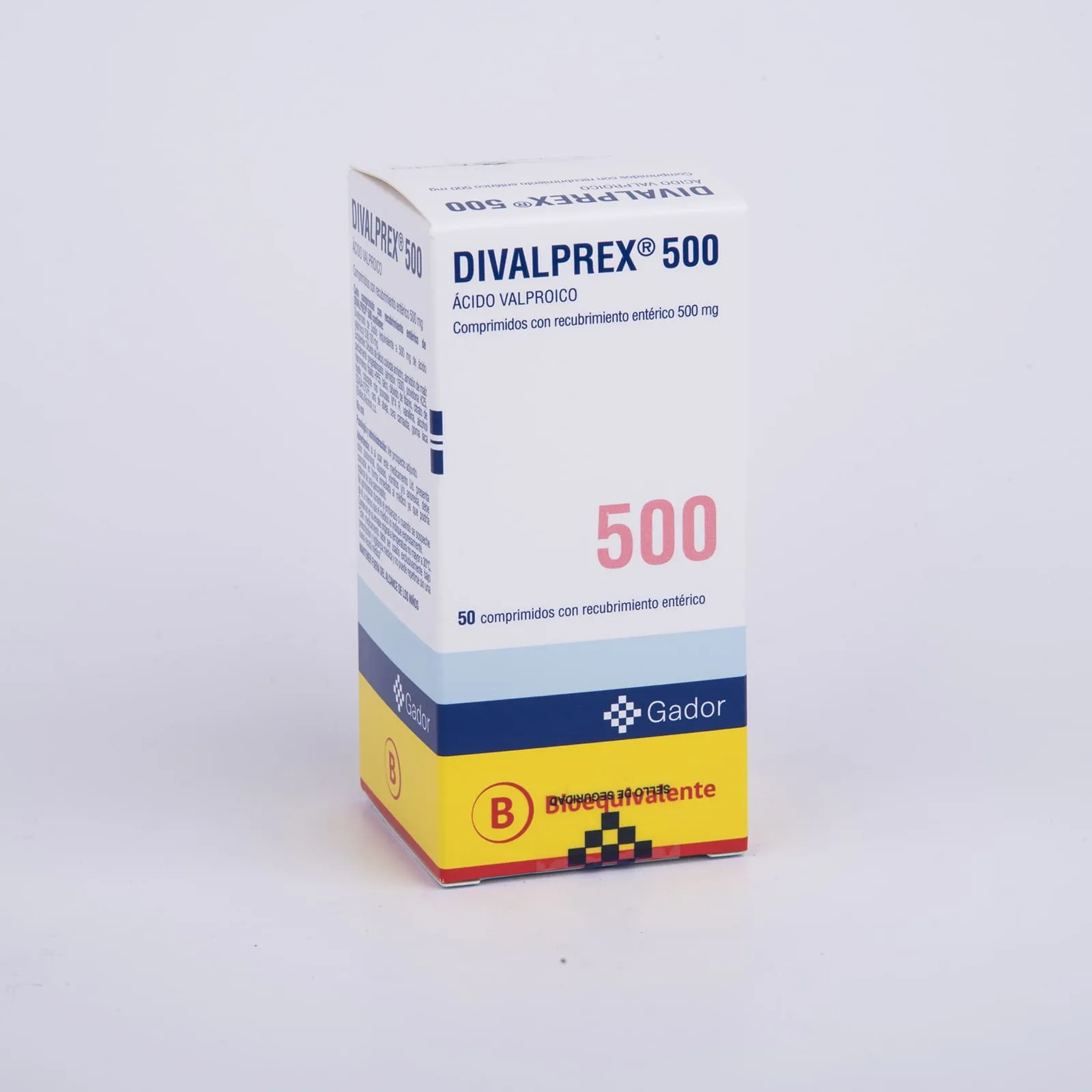 DIVALPREX 500 MG   R - DIVALPROATO 500 mg
