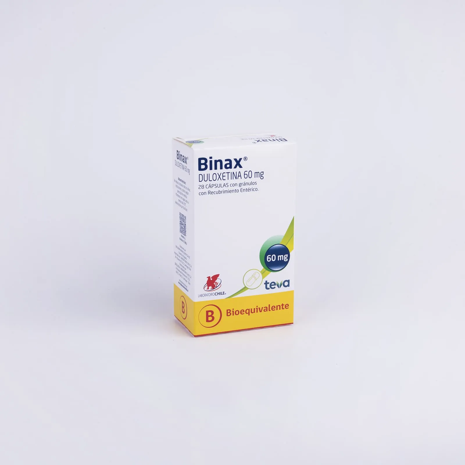 BINAX 60 MG - DULOXETINA 60 mg