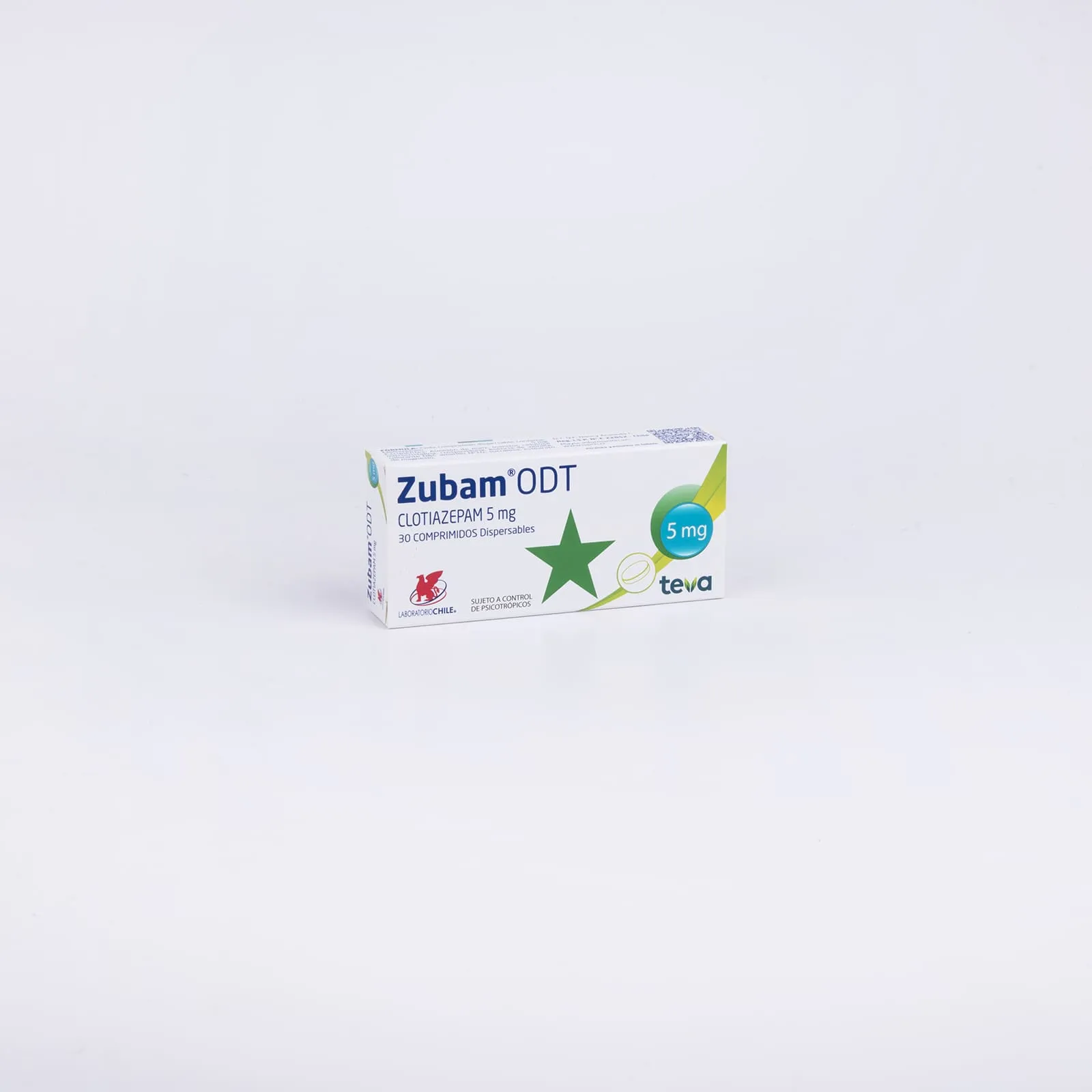 ZUBAM ODT  5 MG   DI - CLOTIAZEPAM 5 mg