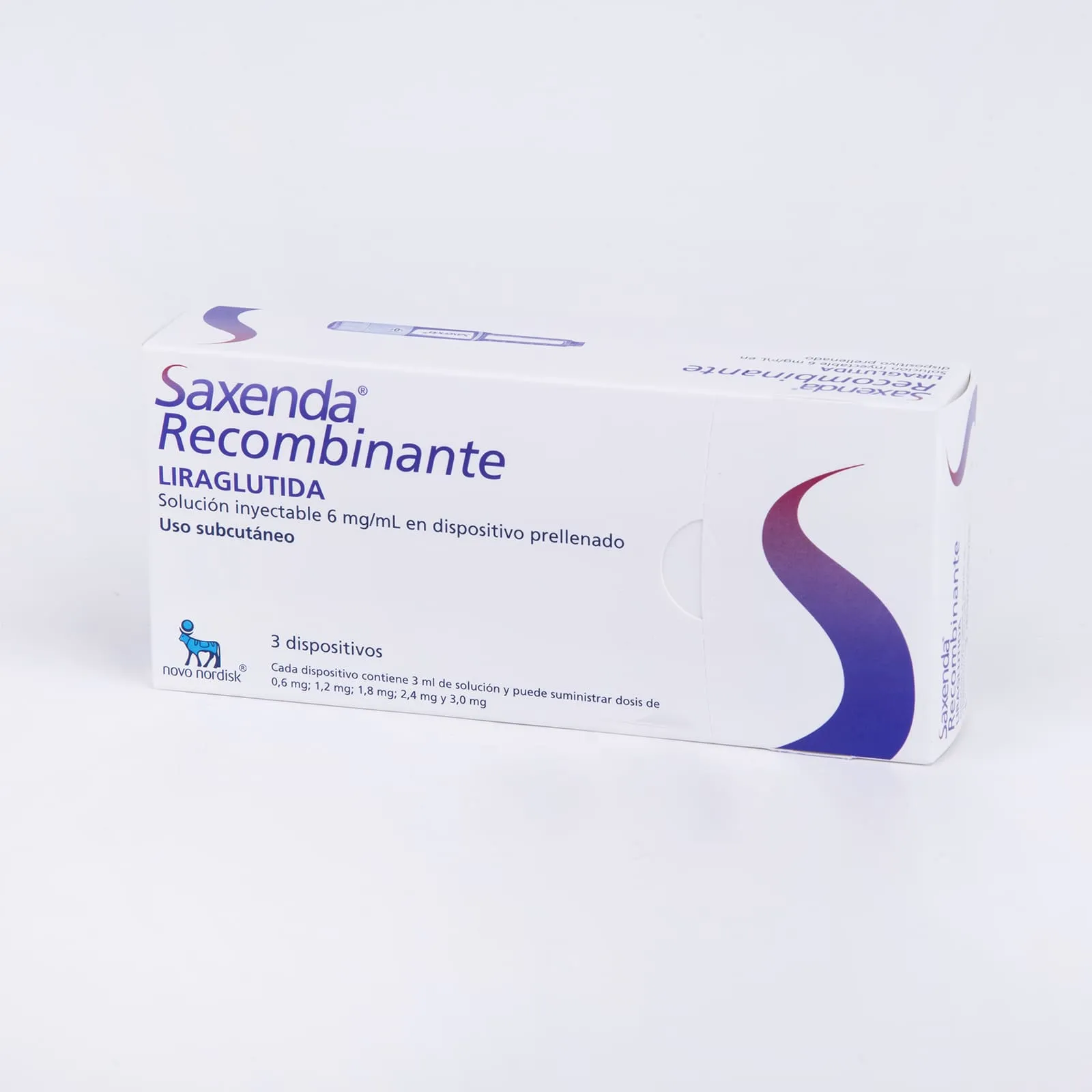 SAXENDA - LIRAGLUTIDA 6mg/mL