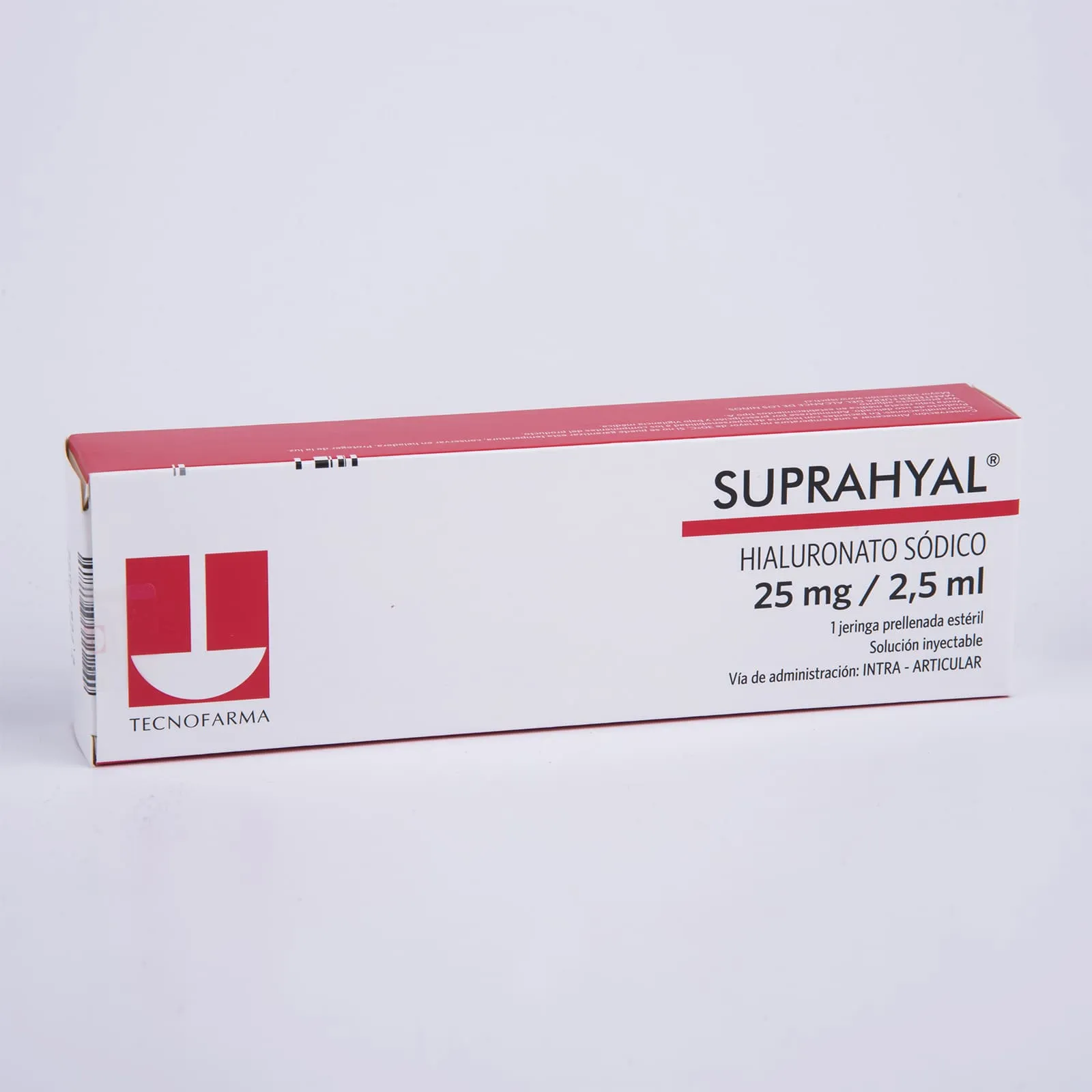 SUPRAHYAL 25MG/2.5ML - ACIDO HIALURONICO 25mg/2.5mL