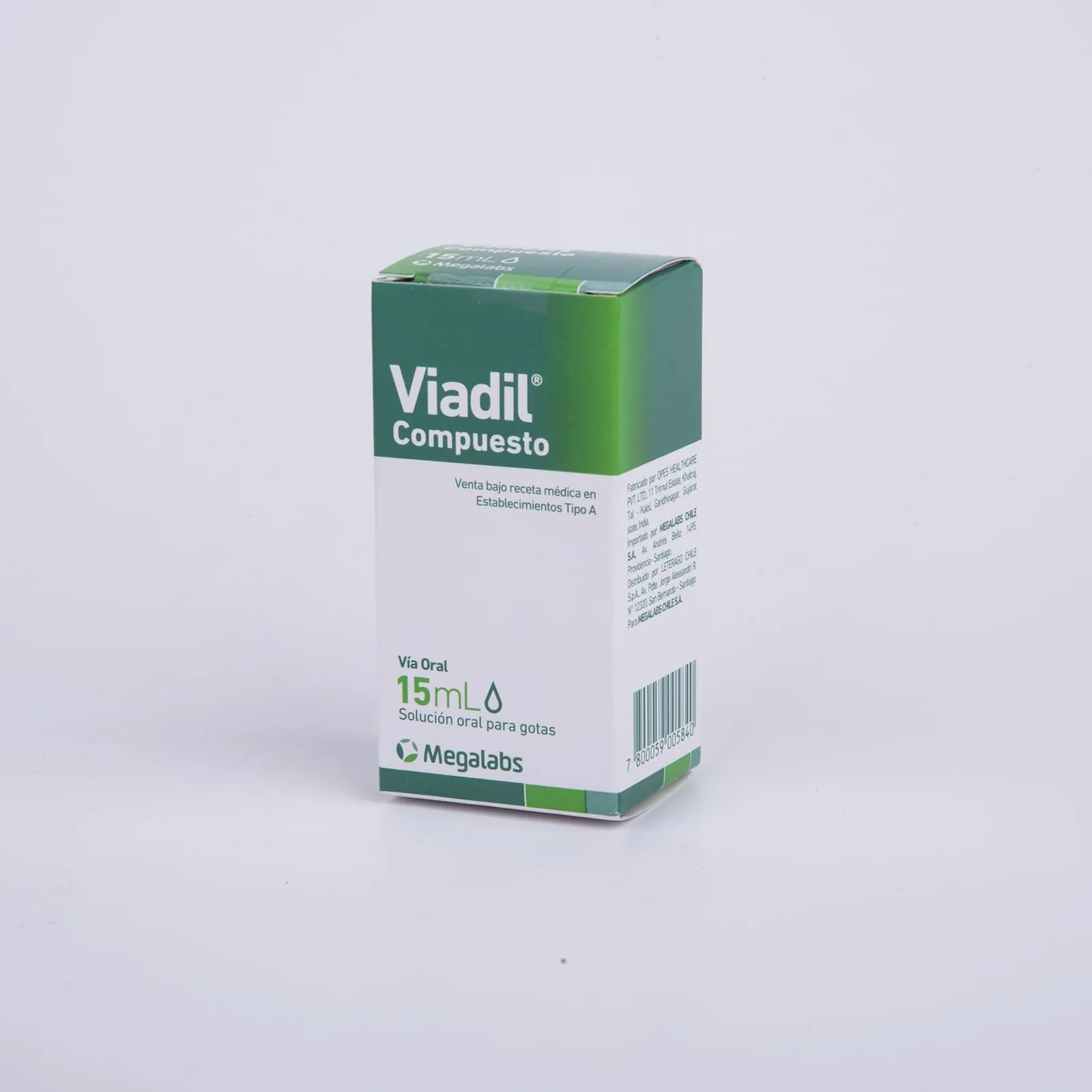 VIADIL COMPUESTO GOTAS - PARGEVERINA+METAMIZOL 300mg-6mg/mL