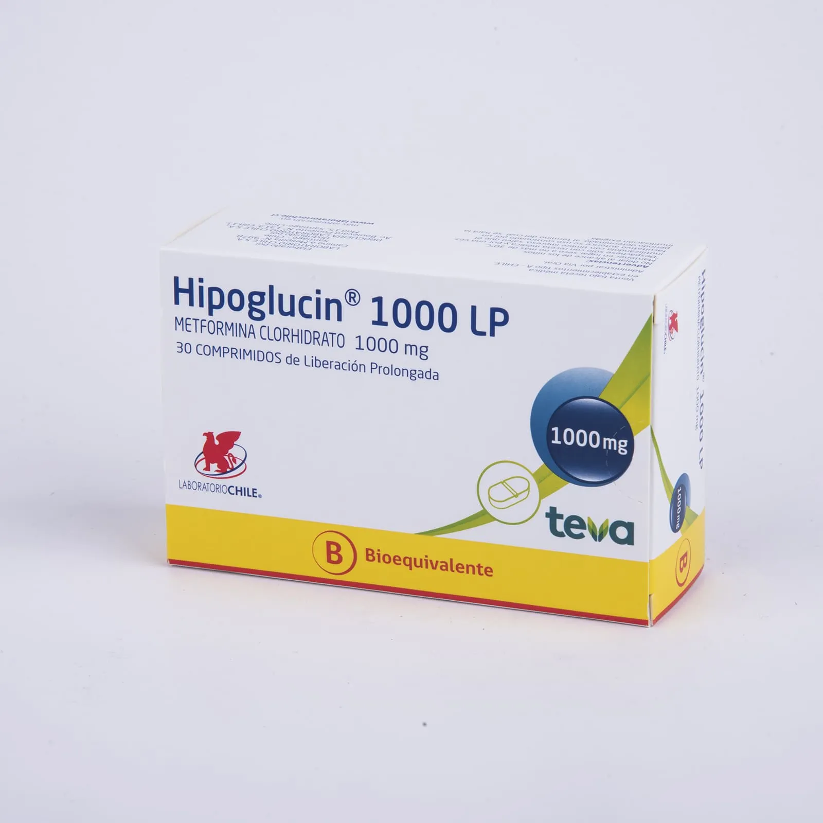 HIPOGLUCIN 1000 MG LP - METFORMINA 1000 mg