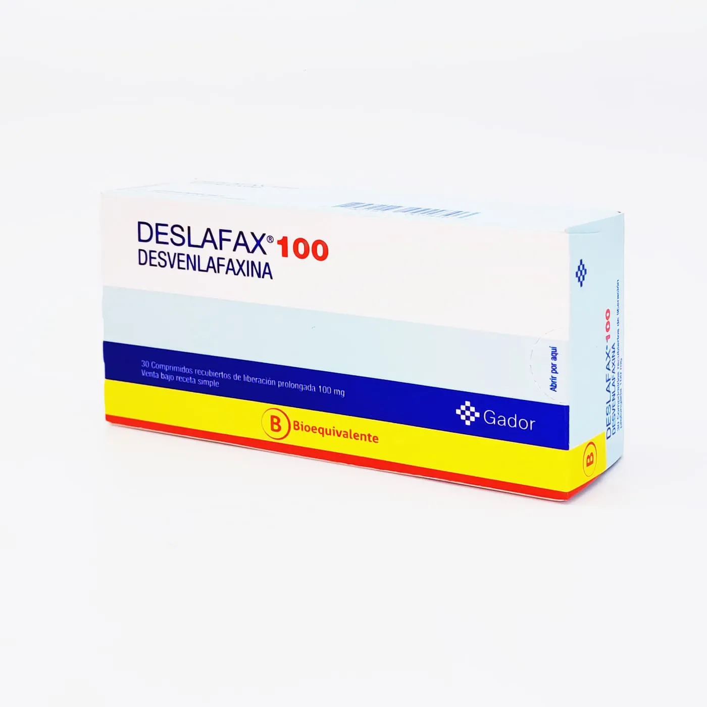 DESLAFAX 100 MG  LP - DESVENLAFAXINA 100 mg