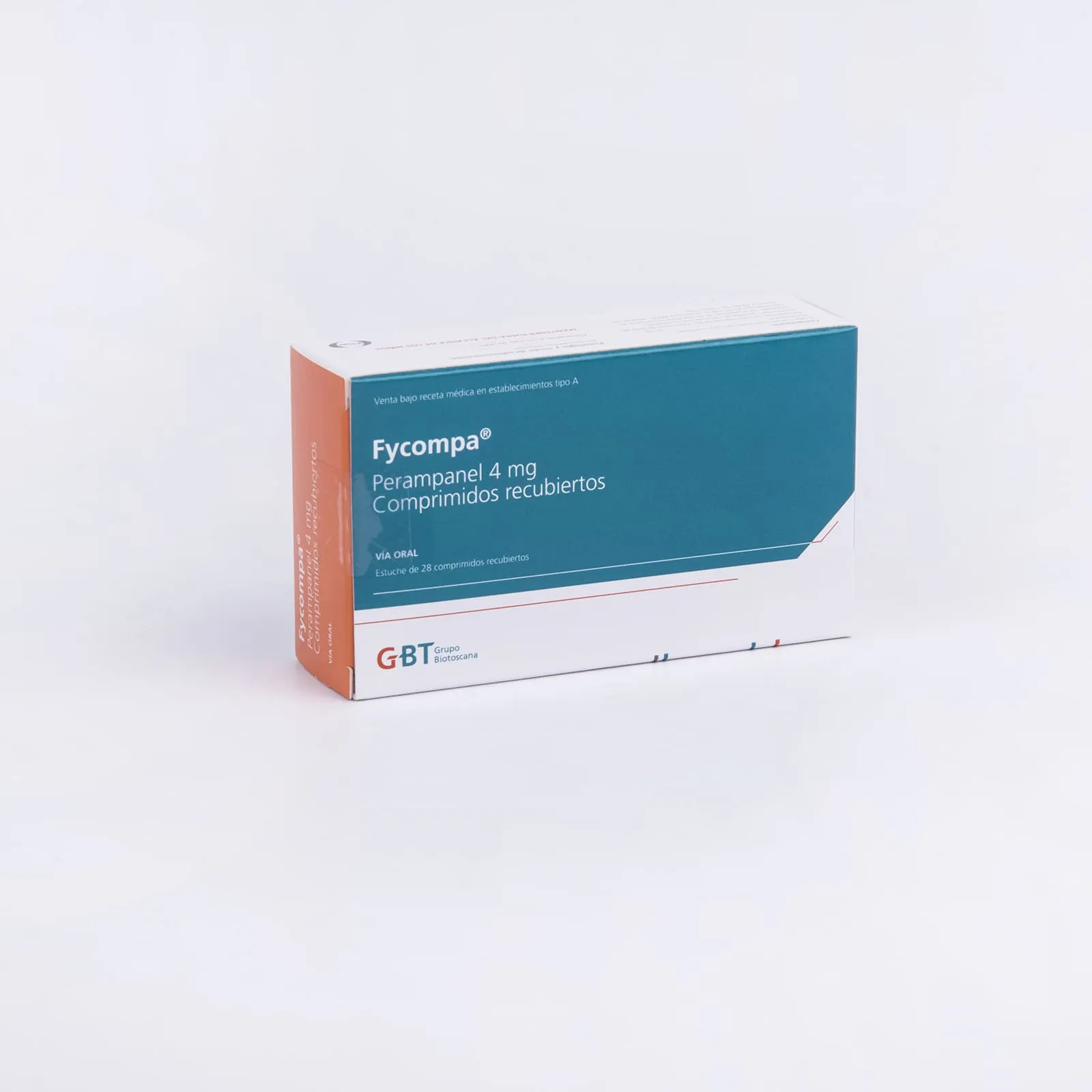 FYCOMPA 4 MG - PERAMPANEL 4 mg