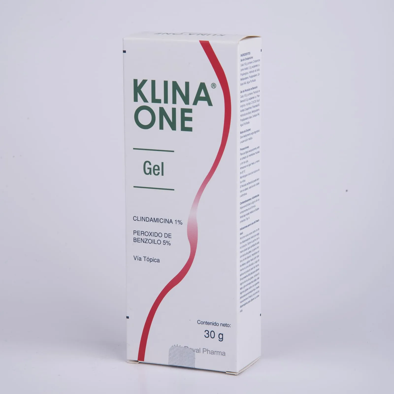KLINA ONE GEL - CLINDAMICINA+BENZOILO 1%-5%