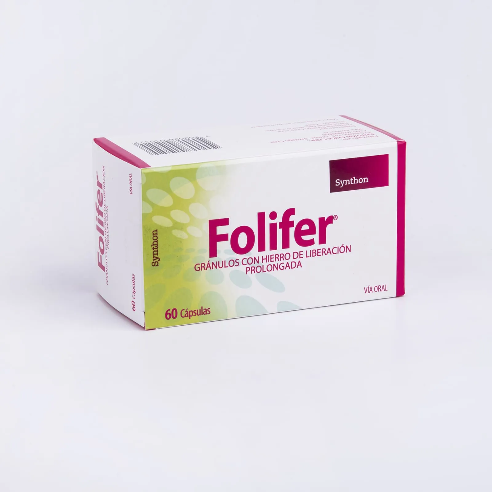 FOLIFER - HIERRO+AC.FOLICO+VITC+CIANOCOB 330-100-2-1mg
