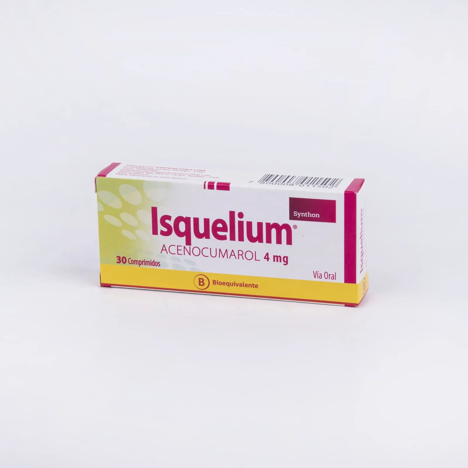 ISQUELIUM 4 MG - ACENOCUMAROL 4 mg