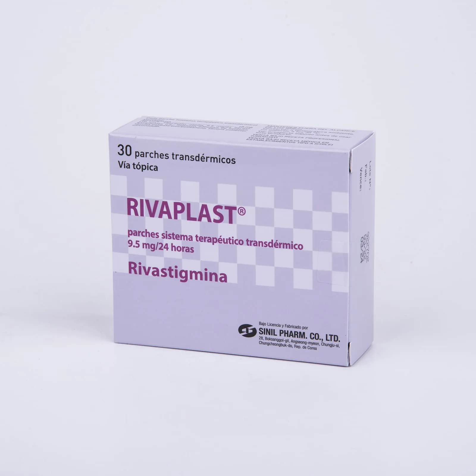 RIVAPLAST 10 - RIVASTIGMINA 10 mg