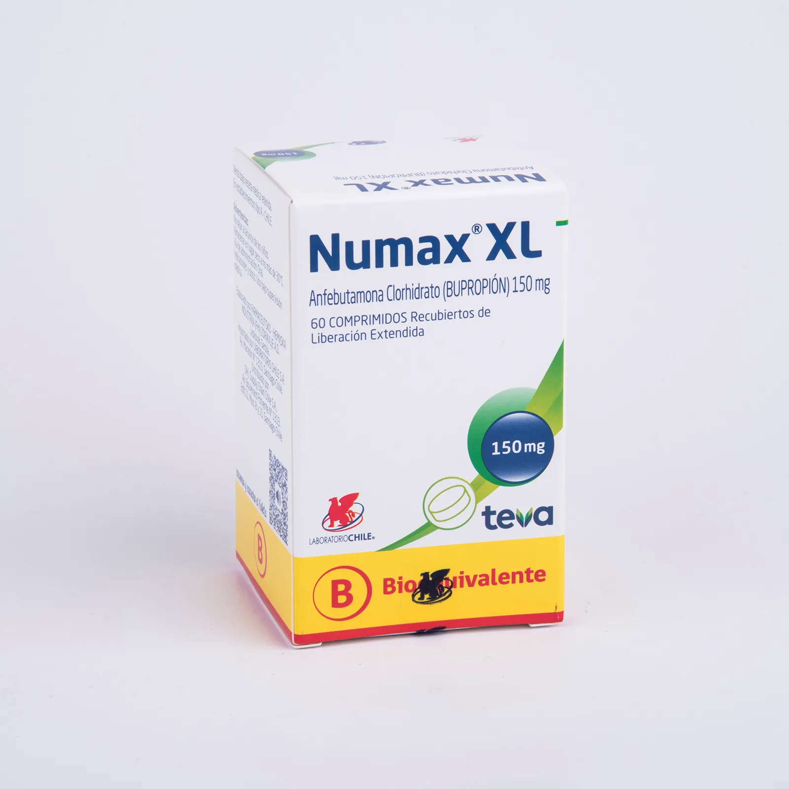 NUMAX XL 150 MG - BUPROPION 150 mg