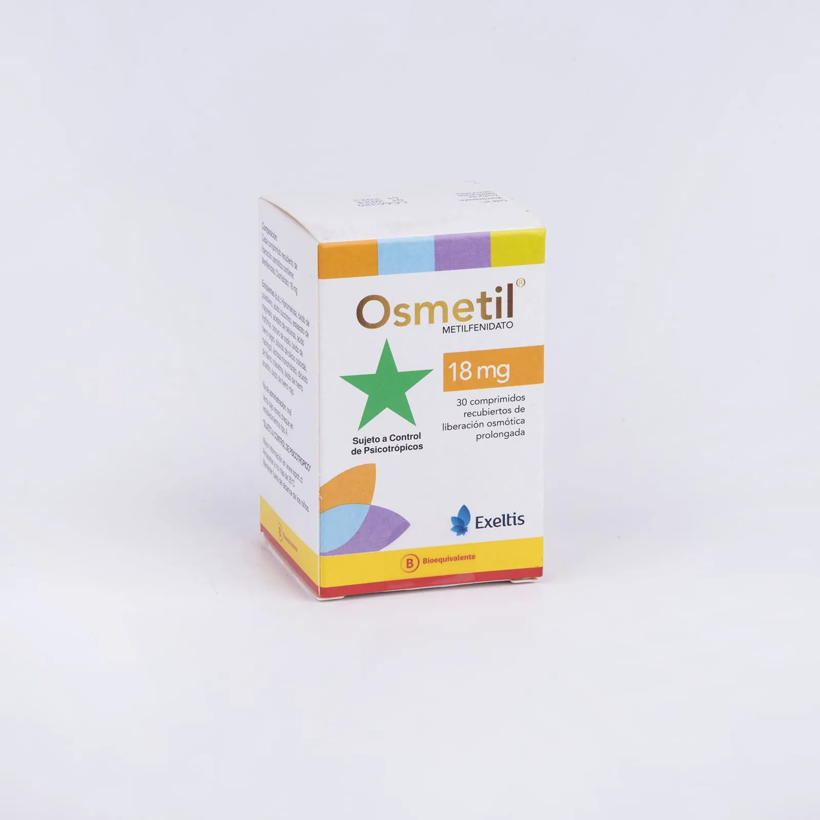 OSMETIL 18 MG - METILFENIDATO 18 mg