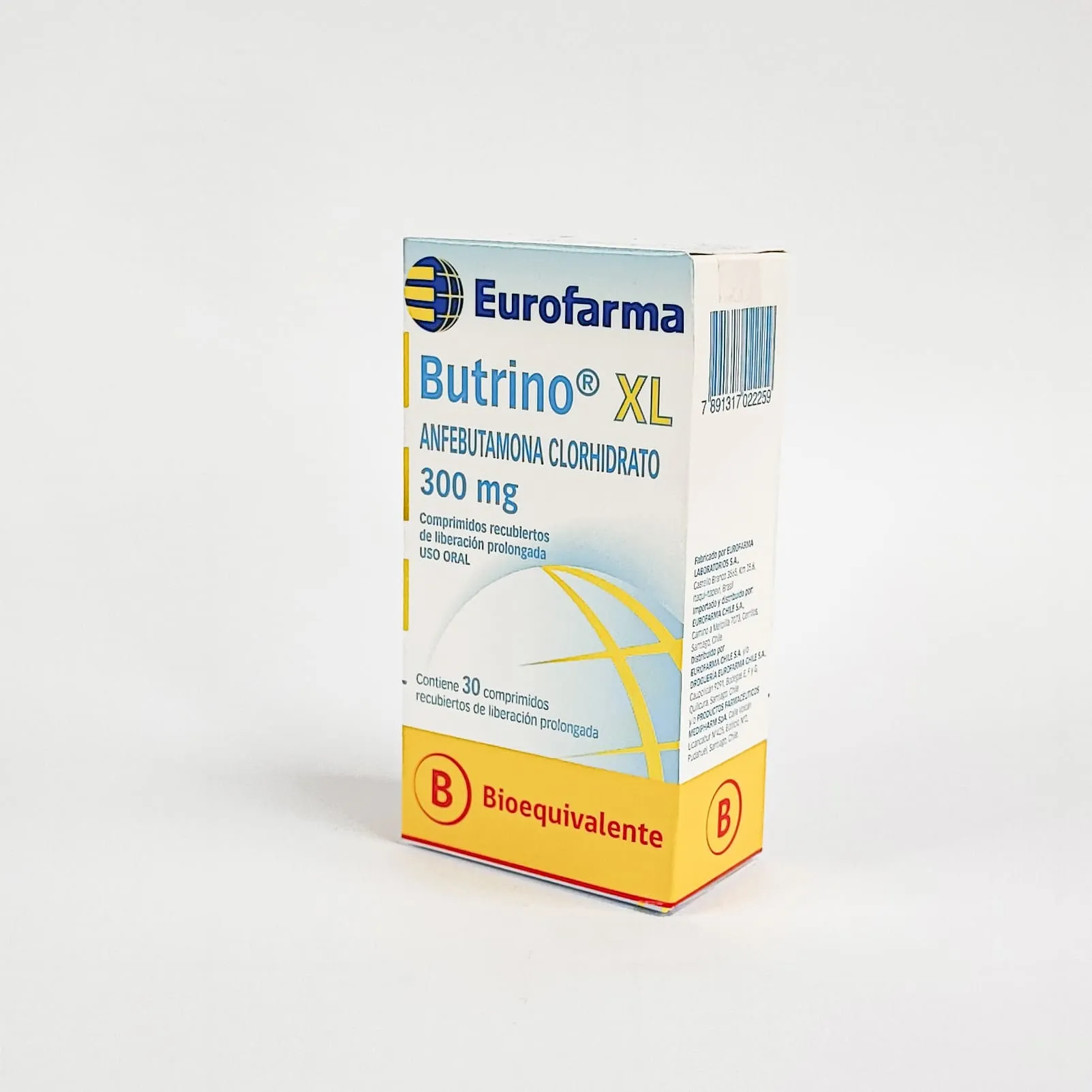 BUTRINO XL 300 MG - BUPROPION 300 mg