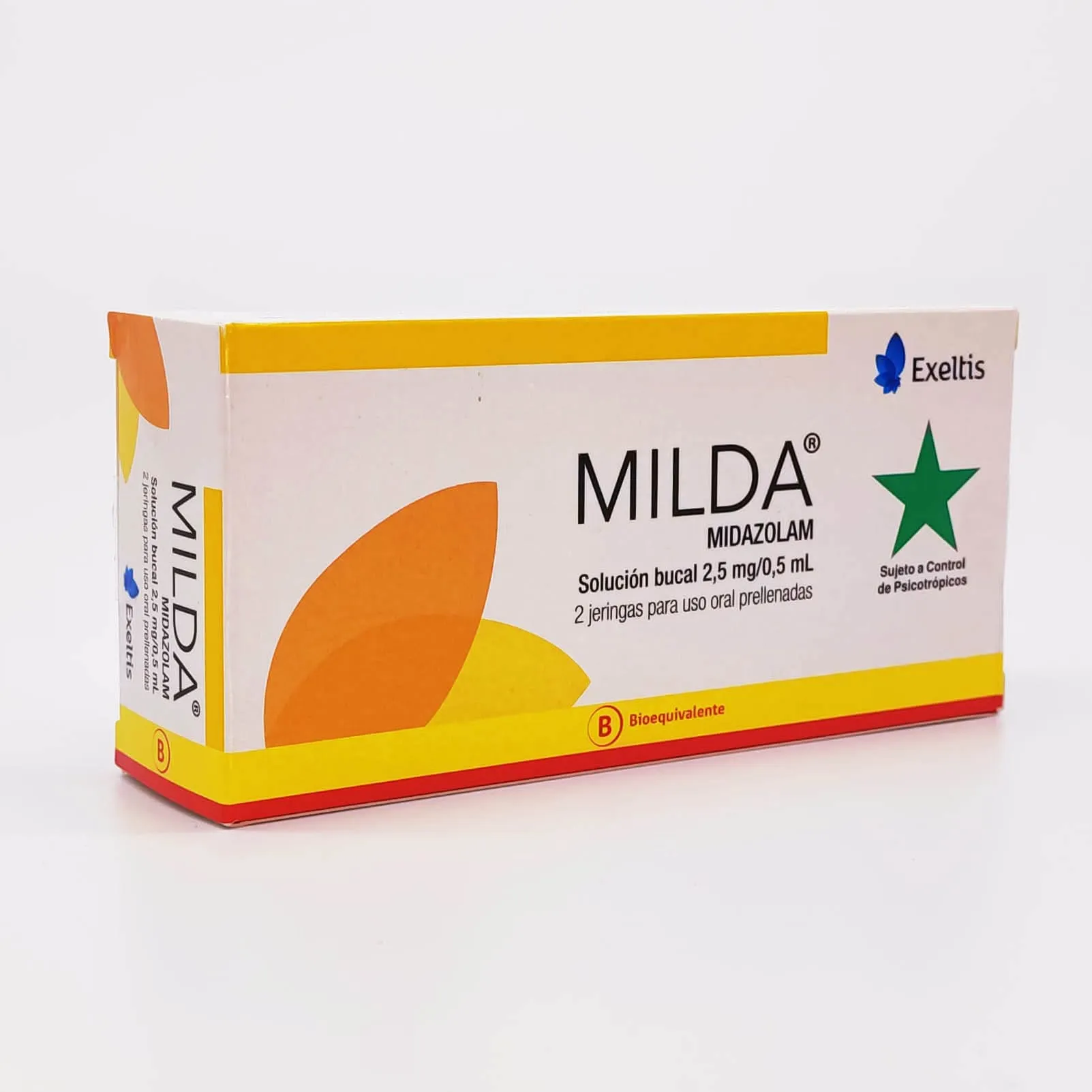MILDA 2.5 MG/0.5 ML ORAL - MIDAZOLAM 2.5mg/0.5mL