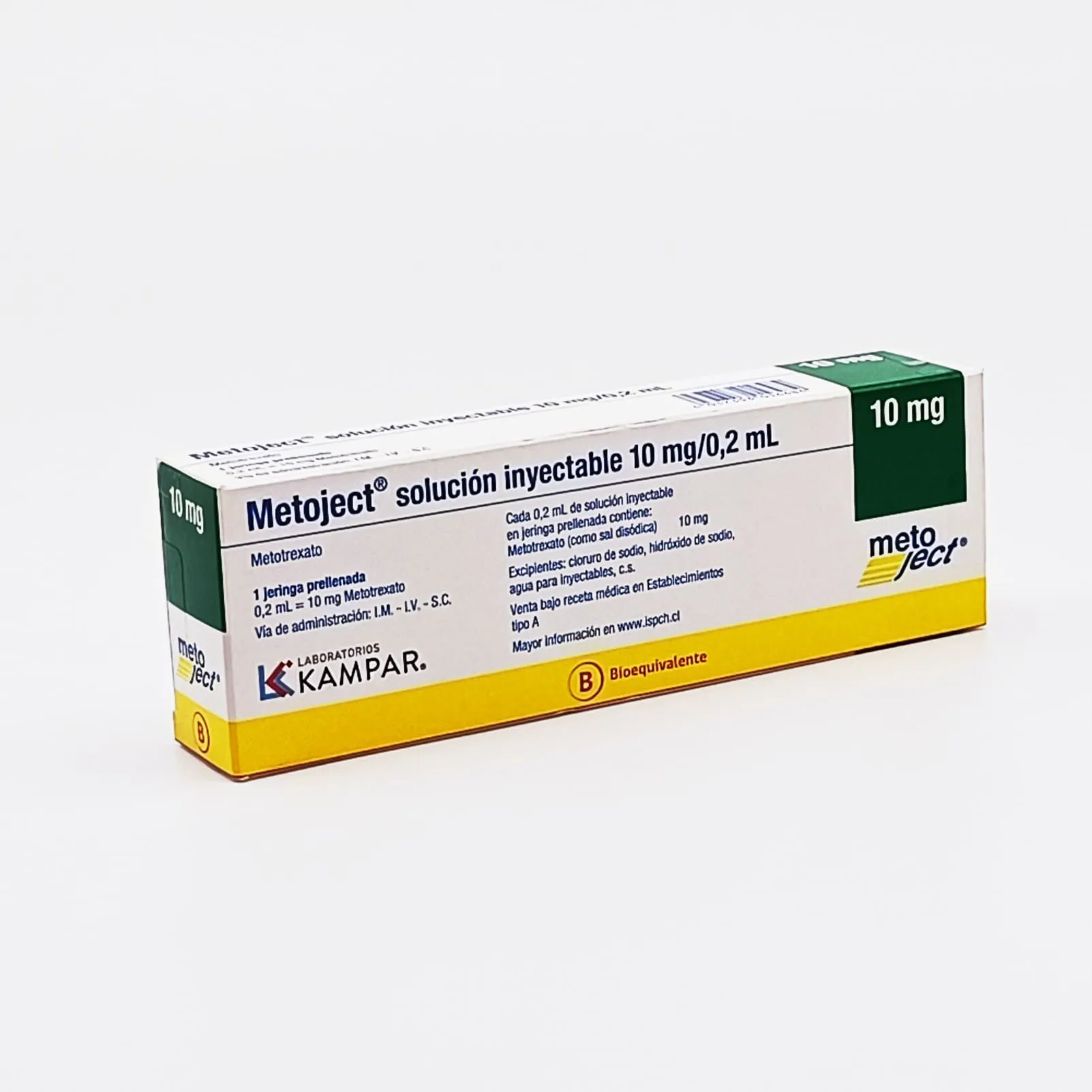 METOJECT SOL INY 10mg/0.2mL - METOTREXATO 10mg/0.2mL