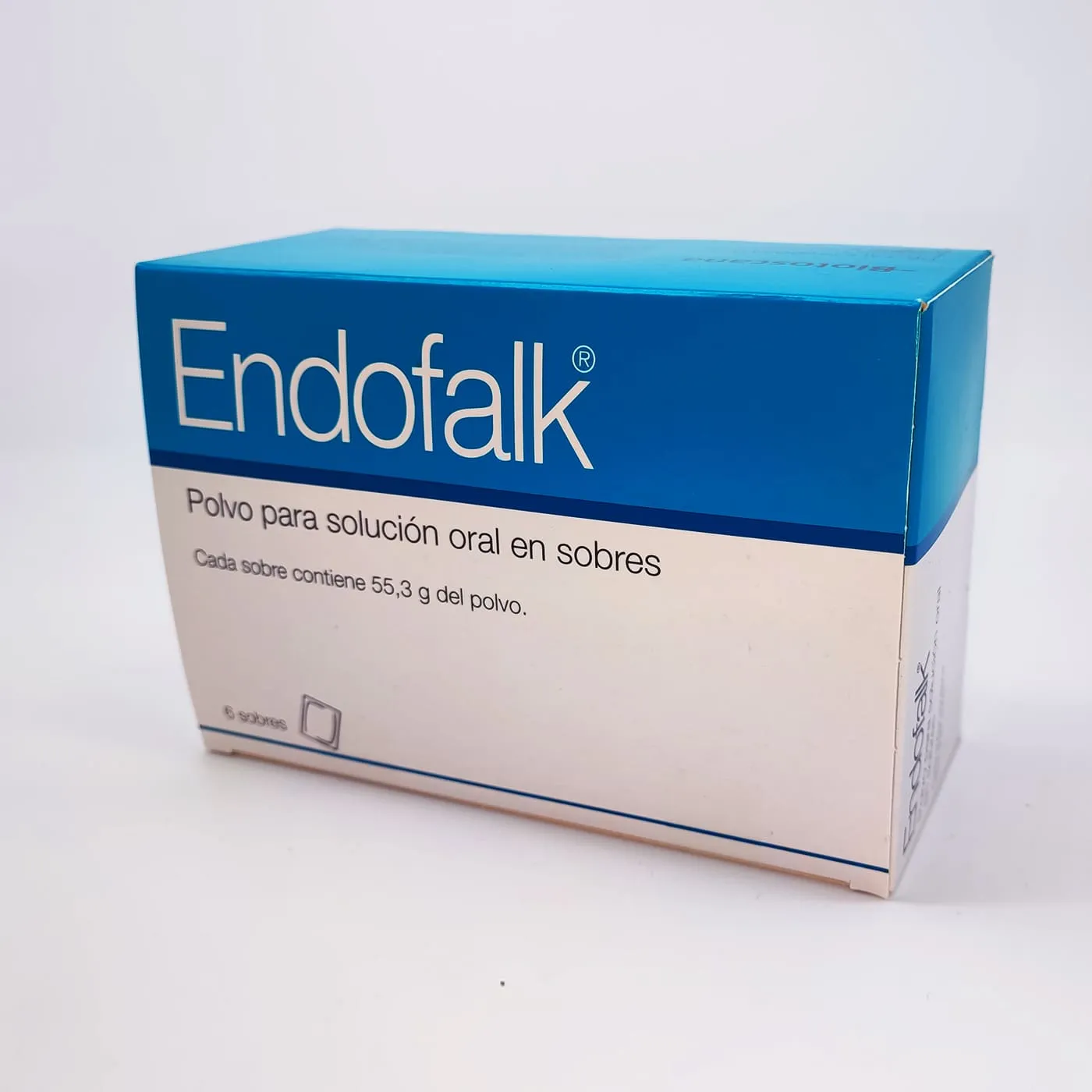 ENDOFALK 55.3G - MACROGOL+POTASIO+SODIO 3350 MG