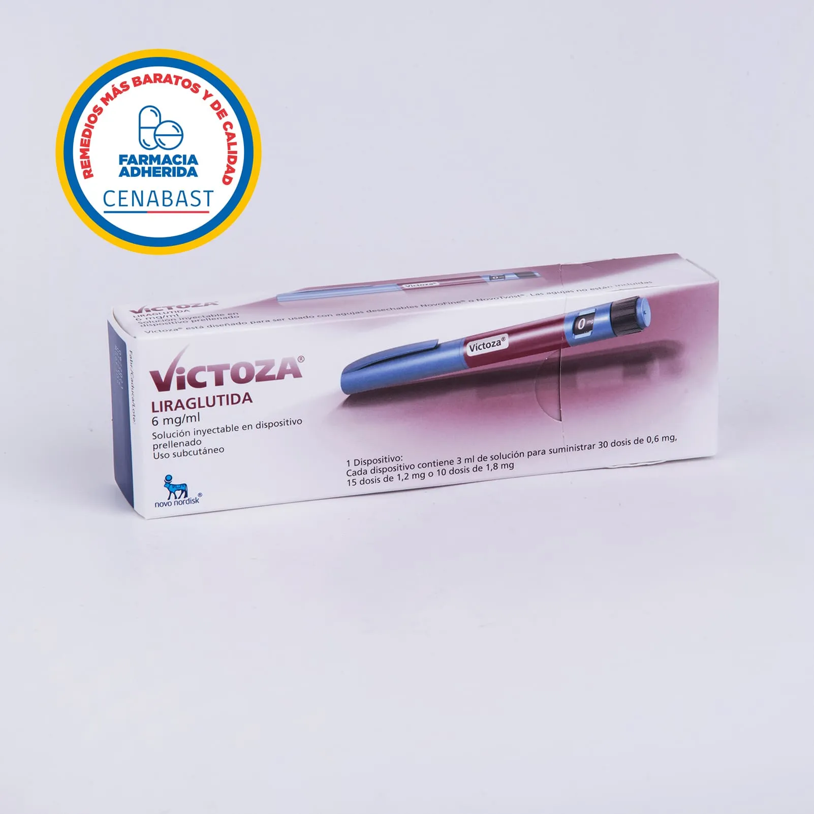 CB-VICTOZA - LIRAGLUTIDA 6mg/mL