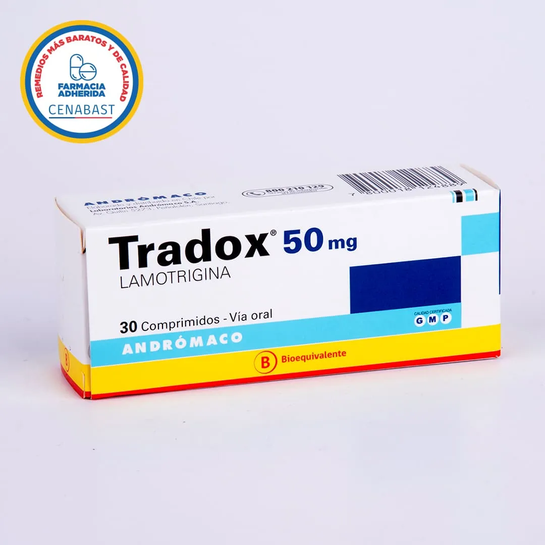 CB-TRADOX  50 MG - LAMOTRIGINA 50 mg